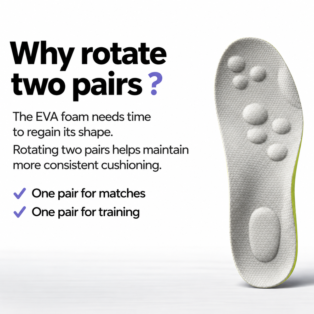 CourtX Padel Insole